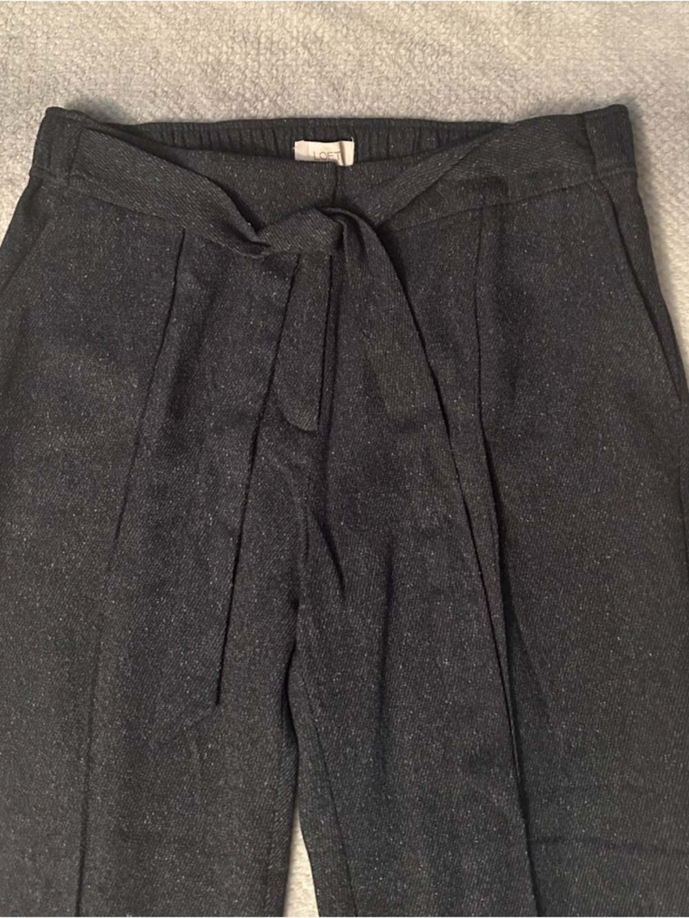 LOFT Outlet Charcoal Dress Pants
